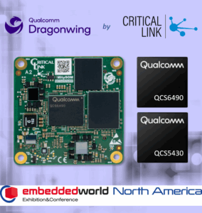 Critical Link's MitySOM-QC6490 system on module will be running live AI vision-based demos in booth #3065 at Embedded World. The demos leverage open source and proprietary AI models performing single-camera depth estimation, facial recognition, pose estimation, and more.